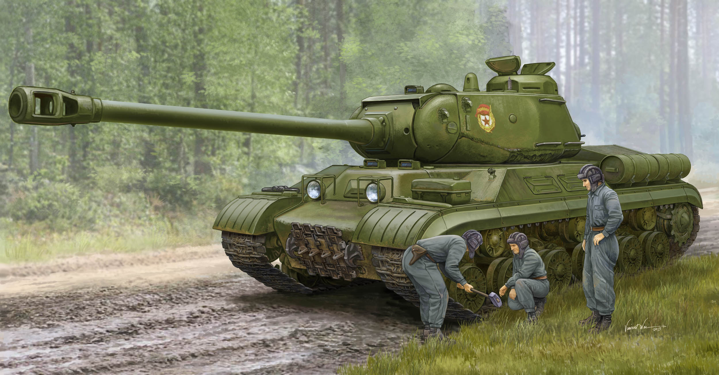 1/35 ソビエト軍 JS-2M重戦車 初期型